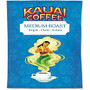 Office Snax Kauai Medium Roast Coffee - Caffeinated - Hawaiian Blend - Medium - 2.3 oz - 24 Packet - 24 / Carton