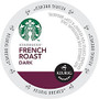 Starbucks; French Roast Coffee K-Cups;, 2.8 Oz, Box Of 24