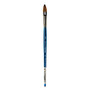 Winsor & Newton Cotman Watercolor Paint Brush 668, 3/8 inch;, Filbert Bristle, Synthetic, Blue