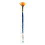 Winsor & Newton Cotman Watercolor Paint Brush 888, Size 2, Fan Bristle, Synthetic, Blue