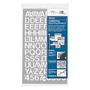 Chartpak Pickett Vinyl Letters And Numbers, 3/4 inch;, White