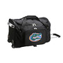 Denco Sports Luggage Rolling Duffel Bag, Florida Gators, 22 inch;H x 12 inch;W x 12 inch;D, Black