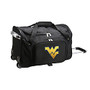 Denco Sports Luggage Rolling Duffel Bag, West Virginia Mountaineers, 22 inch;H x 12 inch;W x 12 inch;D, Black