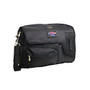 Denco Sports Luggage Travel Messenger Bag With 15 inch; Laptop Pocket, Louisiana Tech Bulldogs, 15 1/4 inch;H x 12 inch;W x 1 1/4 inch;D, Black