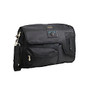 Denco Sports Luggage Travel Messenger Bag With 15 inch; Laptop Pocket, Maine Blackbears, 15 1/4 inch;H x 12 inch;W x 1 1/4 inch;D, Black