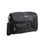 Denco Sports Luggage Travel Messenger Bag With 15 inch; Laptop Pocket, Tulsa Golden Hurricane, 15 1/4 inch;H x 12 inch;W x 1 1/4 inch;D, Black