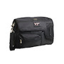Denco Sports Luggage Travel Messenger Bag With 15 inch; Laptop Pocket, Virginia Tech Hokies, 15 1/4 inch;H x 12 inch;W x 1 1/4 inch;D, Black