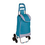 Honey-Can-Do Large Rolling Knapsack Cart With Tri-Wheels, Blue