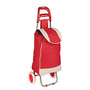 Honey-Can-Do Rolling Knapsack Bag Cart, 36 5/8 inch;H x 13 3/8 inch;W x 10 1/4 inch;D, Red