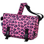Wildkin Jumpstart Messenger Bag With 15 inch; Laptop Pocket, Pink Leopard