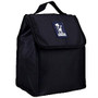 Wildkin Munch 'N Lunch Bag, 10 inch;H x 8 1/2 inch;W x 5 inch;D, Rip-Stop Black
