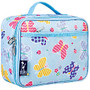 Wildkin Polyester Lunch Box, 9 3/4 inch;H x 7 inch;W x 3 1/4 inch;D, Butterfly Garden By Olive Kids