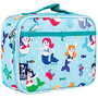 Wildkin Polyester Lunch Box, 9 3/4 inch;H x 7 inch;W x 3 1/4 inch;D, Mermaids By Olive Kids