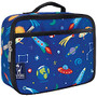 Wildkin Polyester Lunch Box, 9 3/4 inch;H x 7 inch;W x 3 1/4 inch;D, Out Of This World By Olive Kids