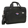 Denco Sports Luggage Expandable Briefcase With 13 inch; Laptop Pocket, Louisiana Tech Bulldogs, Black