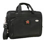 Denco Sports Luggage Expandable Briefcase With 13 inch; Laptop Pocket, Maryland Terrapins, Black