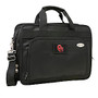 Denco Sports Luggage Expandable Briefcase With 13 inch; Laptop Pocket, Oklahoma Sooners, Black