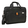 Denco Sports Luggage Expandable Briefcase With 13 inch; Laptop Pocket, Syracuse Orange, Black