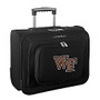 Denco Sports Luggage Rolling Overnighter With 14 inch; Laptop Pocket, Wake Forest Demon Deacons, 14 inch;H x 17 inch;W x 8 1/2 inch;D, Black