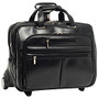 McKleinUSA OHare Fly-Through Checkpoint-Friendly 2-in-1 Removable-Wheeled 17 inch; Laptop Case, Black