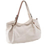 Parinda; Arianna Pebble-Grain Handbag, 17 1/2 inch;H x 5 1/4 inch;W x 10 1/2 inch;D, Sand