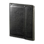 Samsonite; Vinyl Tri-Fold Writing Pad With Calculator, 8 1/2 inch; x 11 inch;, Black