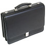 McKlein Bucktown Leather Briefcase, Black