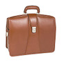 McKlein Harrison Leather Briefcase, Brown