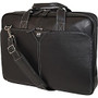 Mobile Edge 16 inch; Deluxe Leather Briefcase