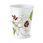 Dixie; Paper Hot Cups, 12 Oz., Pathways Design, Case Of 1,000