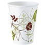 Dixie; Paper Hot Cups, 12 Oz., Pathways, Carton Of 500