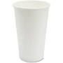 Genuine Joe Cup - 16 fl oz - 50 / Pack - White - Coffee, Hot Drink