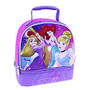 Disney Girls' Princess And Frozen Lunch Kit, Dome, 8 inch;H x 8 1/2 inch;W x 5 inch;D, Pink/Purple