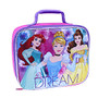 Disney Girls' Princess And Frozen Lunch Kit, Traditional Square, 7 1/2 inch;H x 9 1/2 inch;W x 4 inch;D, Pink/Purple