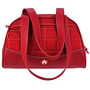 Mobile Edge Sumo Duffel Nylon Handbag,11 inch; x 17 inch; x 9 1/2 inch;, Red/White