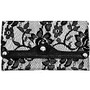 Parinda; Madaline Tri-Fold Wallet, 4 inch;H x 6 15/16 inch;W x 1 1/2 inch;D, Gray Lace