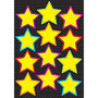 Ashley Productions Die-Cut Magnets, Yellow Stars, Pack Of 12