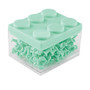 Office Wagon; Brand Stackable Colored Push Pins, Green, Pack Of 200