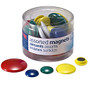 OIC; Assorted Color Magnets, Assorted Sizes, Pack Of 30