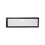 Tatco Magnetic Label Holders, 1 3/8 inch; x 4 3/8 inch;, Black/White, Pack Of 10