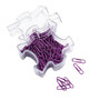 Office Wagon; Brand Puzzle Piece Paper Clips, Purple, Pack Of 220