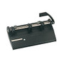 Heavy-Duty 3-Hole Punch, 9/32 inch; Holes, Black (AbilityOne 7520-01-431-6240)