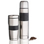 Sharper Image Thermobottle And Travel Mug Gift Set, Stainless Steel