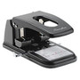 Swingline; Extra-High Capacity 2-Hole Paper Punch, 100 Sheets, Black/Gray