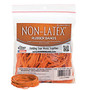 Alliance; Non-Latex Rubber Bands, #33 (3 1/2 inch; x 1/8 inch;), Orange, 1/4 Lb. Bag