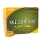 Alliance; Pale Crepe Gold; Rubber Bands In 1/4-Lb Box, #12, 1 3/4 inch; x 1/16 inch;, Box Of 963
