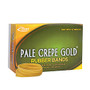 Alliance; Pale Crepe Gold; Rubber Bands, #32, 3 inch; x 1/8 inch;, 1 Lb, Box Of 1,100