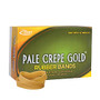 Alliance; Pale Crepe Gold; Rubber Bands, #82, 2 1/2 inch; x 1/2 inch;, 1 Lb, Box Of 320