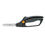 Fiskars; Easy Action Scissors, 8 inch;, Gray, Pointed