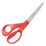 Fiskars; Our Finest Contoured Scissors, 8 inch; Pointed, Red (Left-Handed) Handles